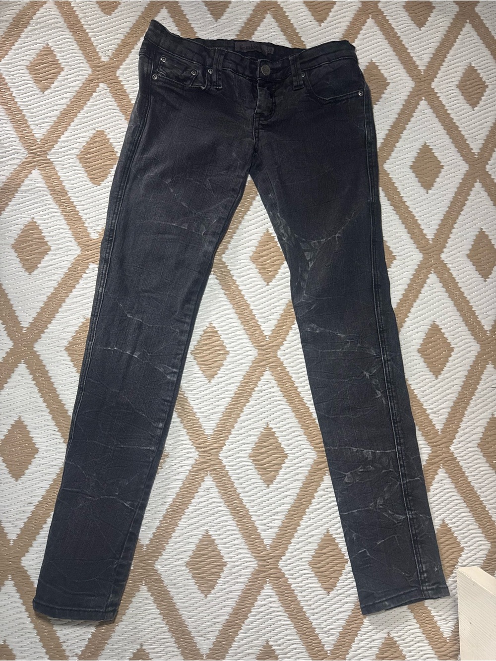Frankie B. Women's Black Skinny Jeans
